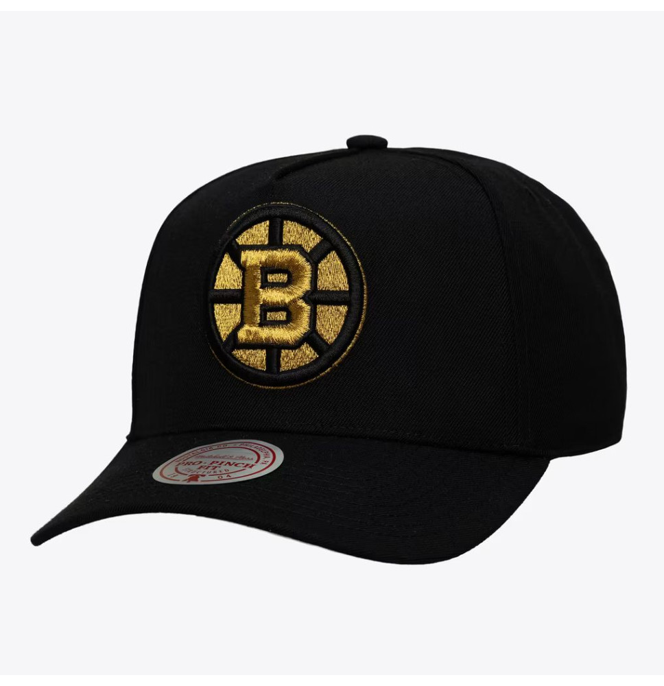 Kšiltovka Black & Gold PRO Boston Bruins SR