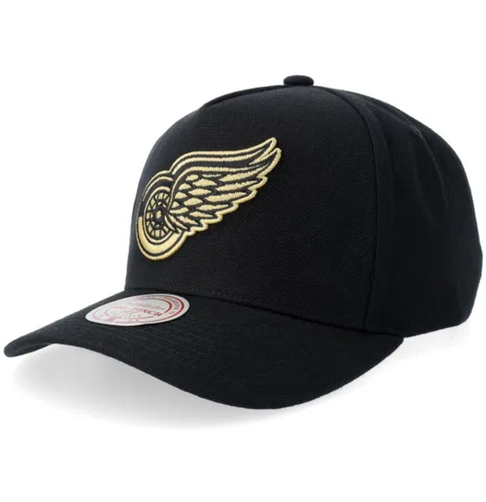 Kšiltovka Black & Gold PRO Detroit Red Wings SR