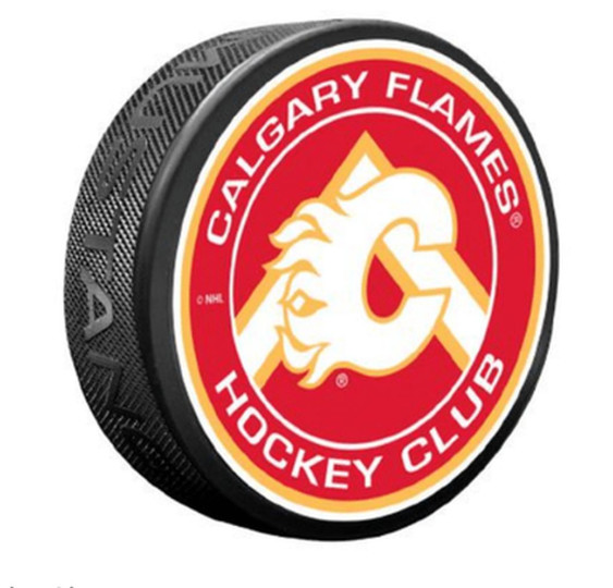 Puk Chevron Calgary Flames