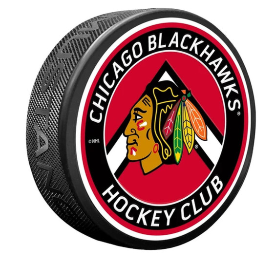 Puk Chevron Chicago Blackhawks