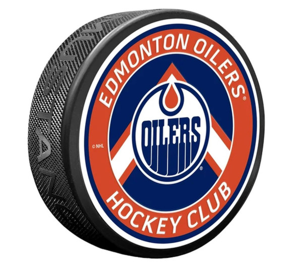 Puk Chevron Edmonton Oilers