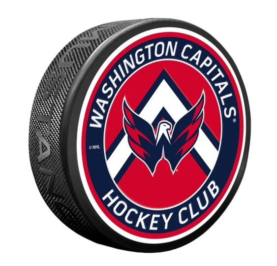 Puk Chevron Washington Capitals