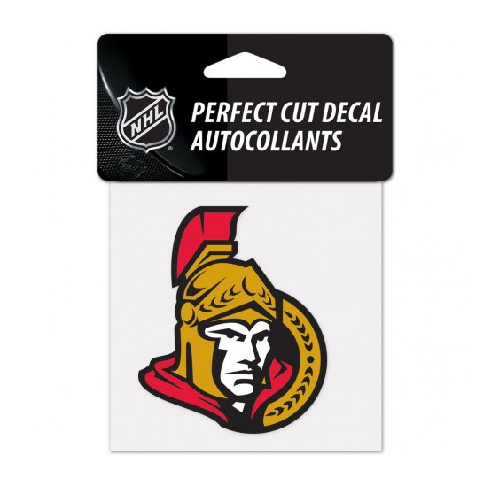 Samolepka Ottawa Senators Perfect Cut Decal 10x10