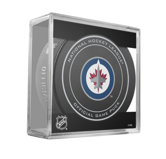 Puk Official Game Cube Winnipeg Jets
