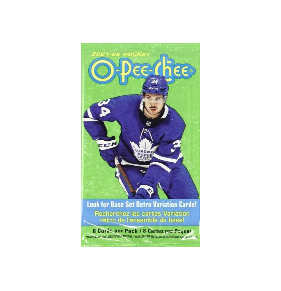 Karty 21 22 UD O-Pee-Chee Hockey Retail