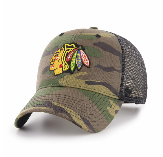 Kšiltovka 47 Camo Branson MVP Chicago Blackhawks