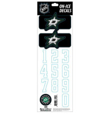 Sada Dark Helmet Decals Dallas Stars