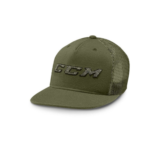 Kšiltovka CCM Grit Flat Brim Snapback SR