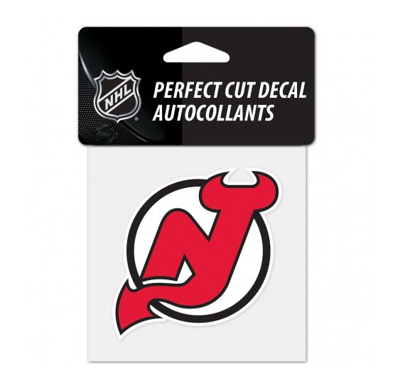 Samolepka New Jersey Devils Perfect Cut Decal 10x10