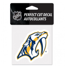 Samolepka Nashville Predators Perfect Cut Decal 10x10