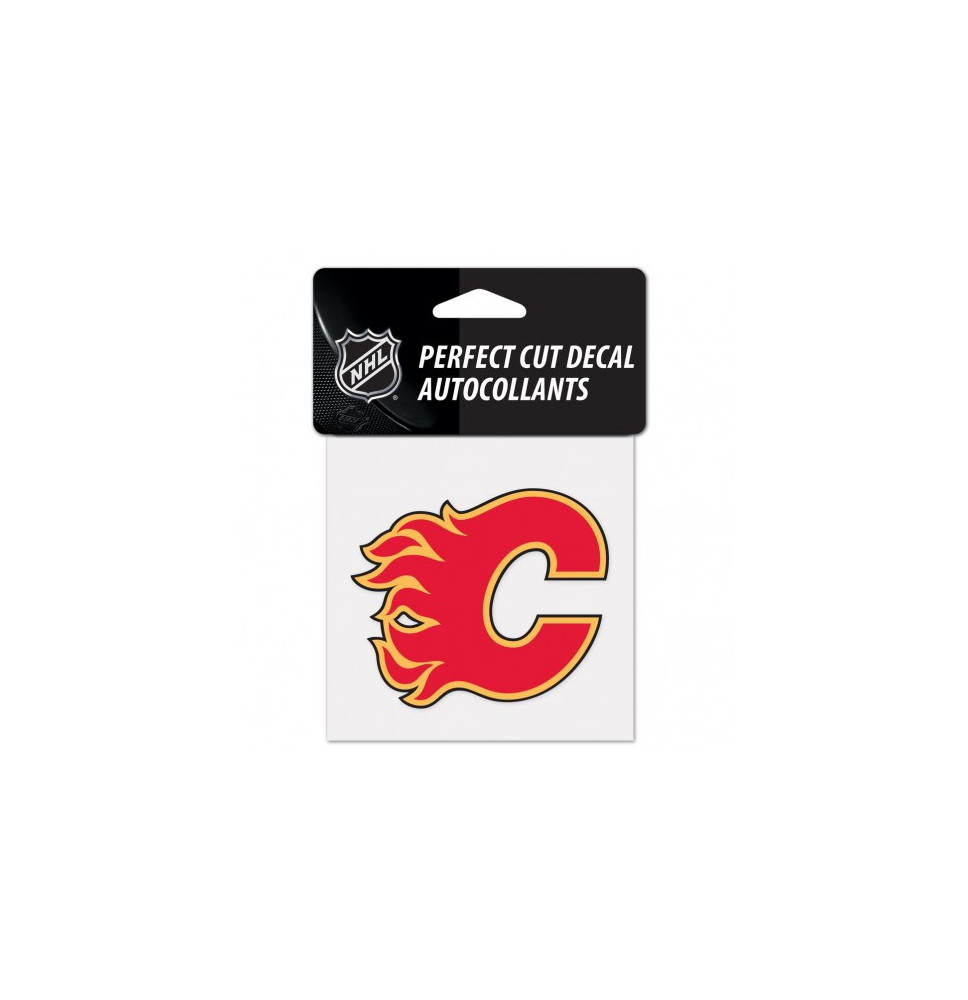 Samolepka Calgary Flames Perfect Cut Decal 10x10