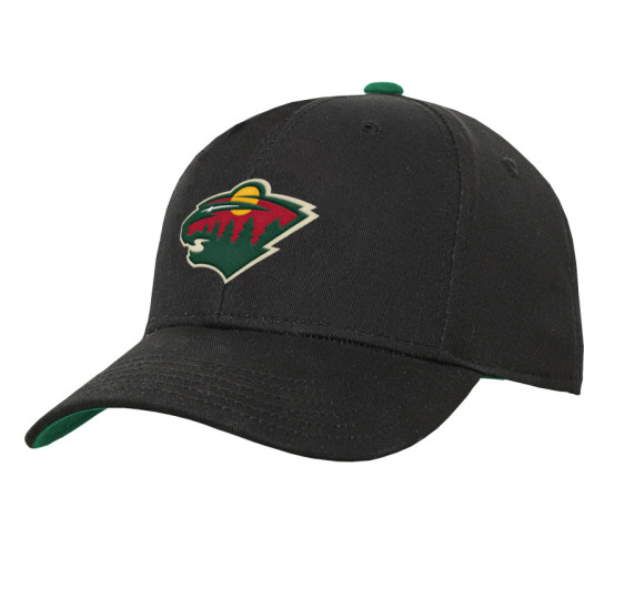 Kšiltovka Precurve Minnesota Wild YTH