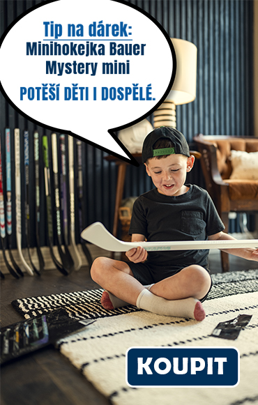 Tip na dárek. Minihokejka Bauer Mystery Mini.
