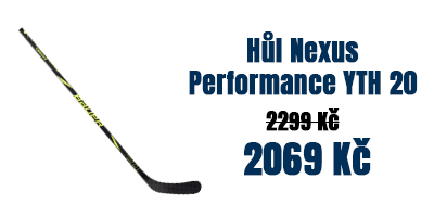 Hůl Bauer Nexus Performance YTH 20