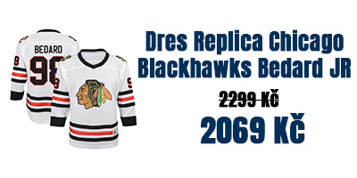 Dres Replica Away Chicago Blackhawks Bedard JR