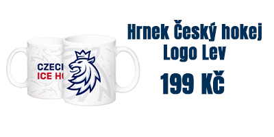Hrnek Český hokej White Logo Lev