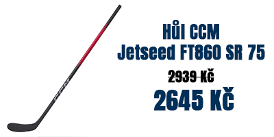 Hůl CCM Jetspeed FT860 SR 75