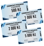 dárkové poukazy